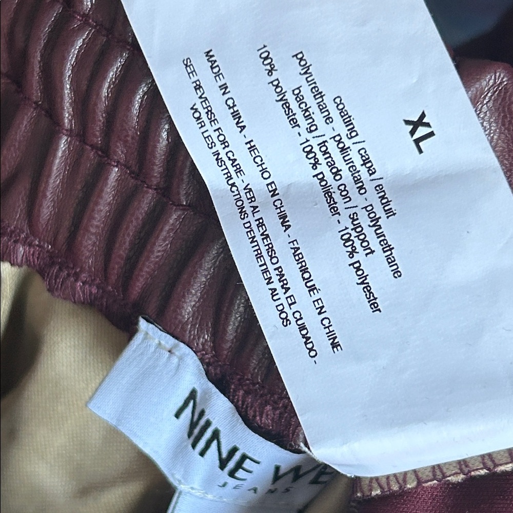 NWT Nine West Jeans wine tasting pull on jogger pant size XL - Picture 5 of 5